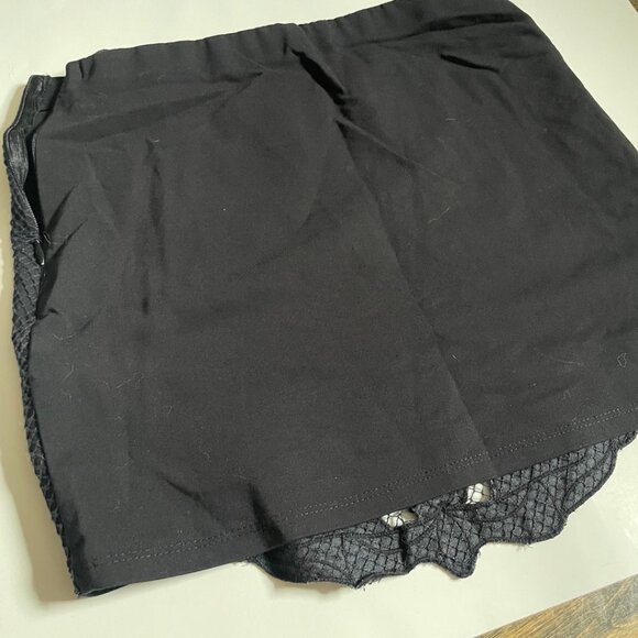 Zara Trafaluc Black Textured Mini Skirt - Picture 8 of 10